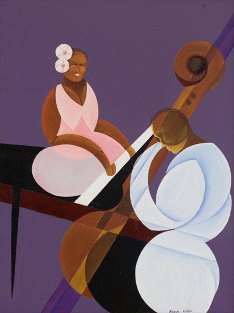 Detail of Lavender Jazz, 2007 by Kaaria Mucherera