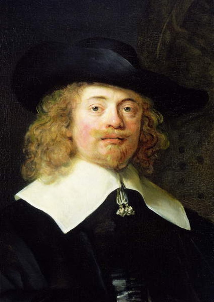 Detail of Full Length Portrait of a Standing Man, 1639 by Rembrandt Harmensz. van Rijn