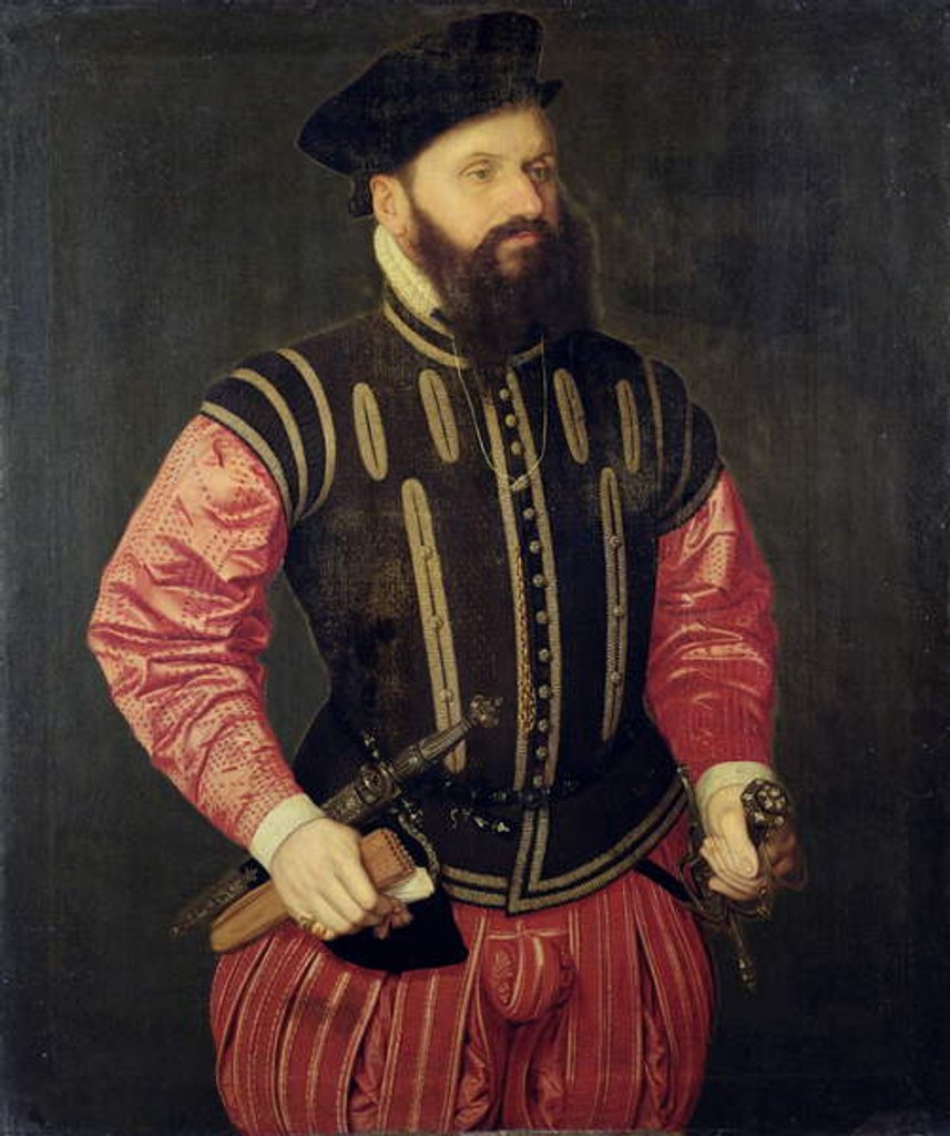 Detail of Portrait of Hieronimus Koler by Nicolas Neufchatel