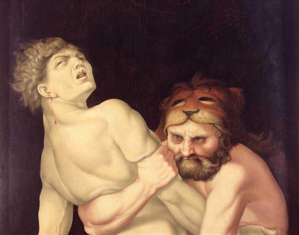 Detail of Hercules and Antaeus, 1531 by Hans Baldung Grien