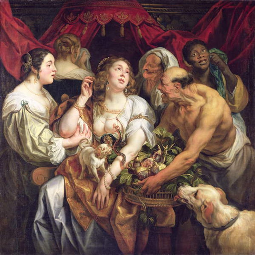 Detail of The Death of Cleopatra by Jacob Jordaens