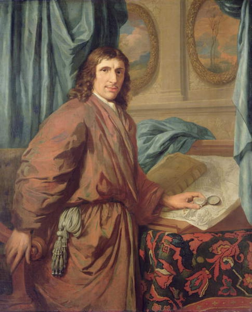 Detail of Portrait of Filips de Flines, 1682 by Gerard de Lairesse