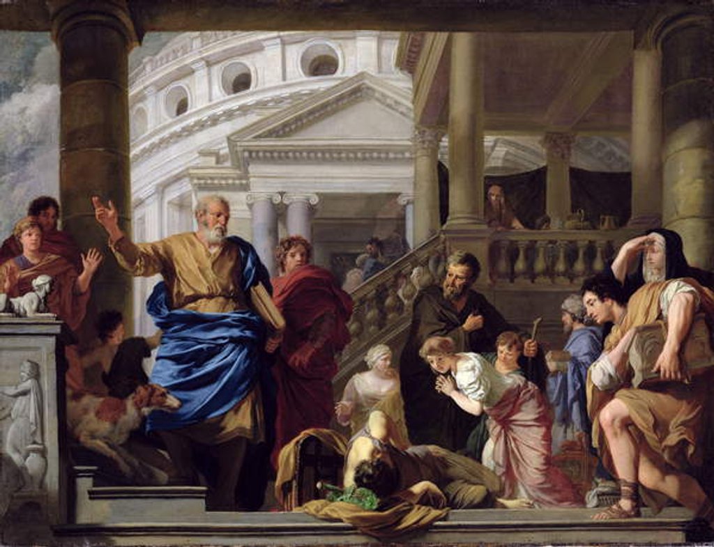 Detail of The Death of Ananias, 1687-89 by Gerard de Lairesse