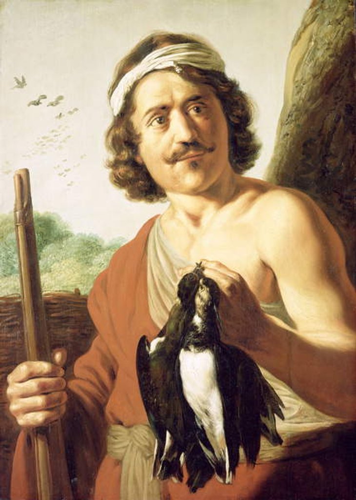 Detail of Air and Youth: Hunter with Musket and Slain Birds, 1623-25 by Jan the Elder Lievens