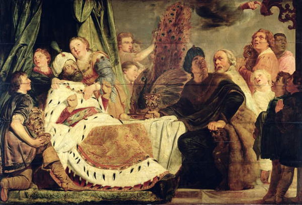 Detail of King Belshazzar's Feast, 1625 by Pieter Fransz. de Grebber