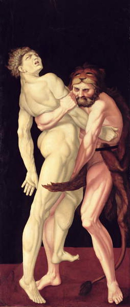 Detail of Hercules and Antaeus, 1531 by Hans Baldung Grien