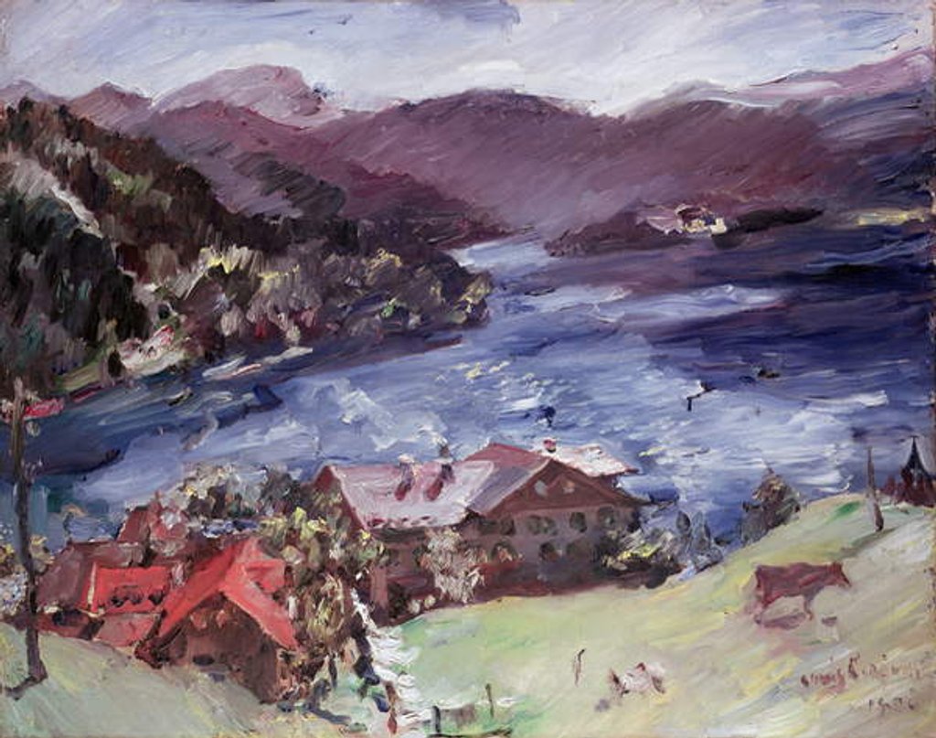 Detail of Walchensee, 1921 by Lovis (1858-1925) Corinth