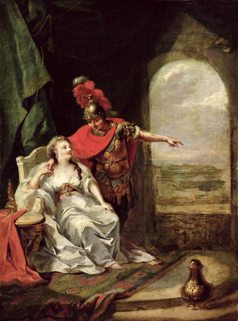 Detail of Anthony Telling Cleopatra of his Victory over the Cavalry of Octavian, c.1769 by Johann Heinrich Tischbein