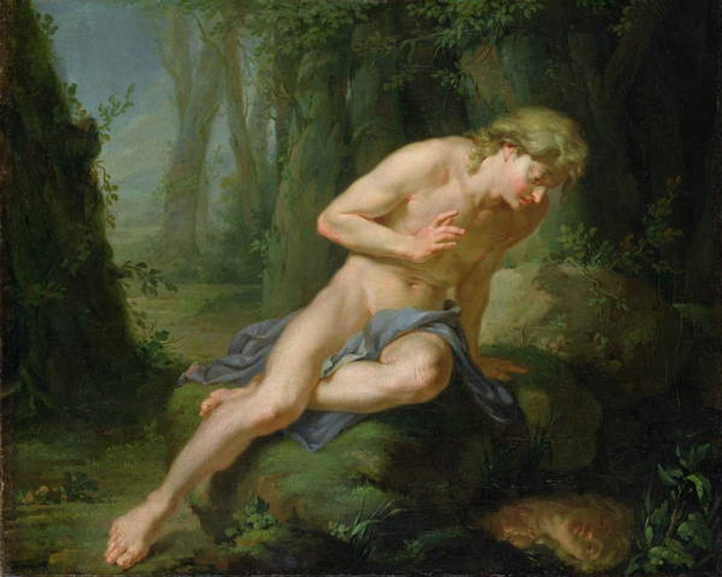 Detail of Narcissus, c.1770 by Johann Heinrich Tischbein