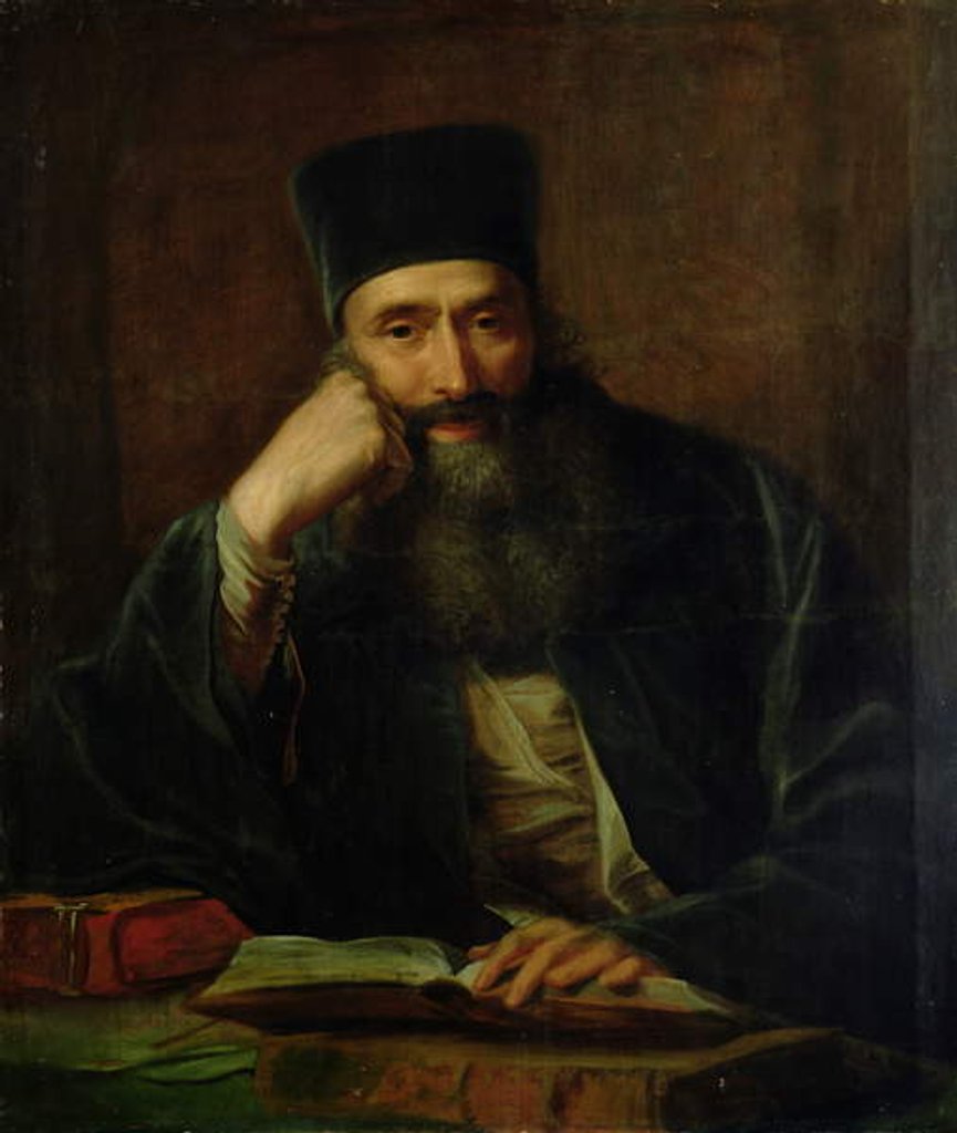 Detail of Portrait of Erasmus, Bishop of the Monastery of Aulis on Crete, 1787 by Johann Heinrich Tischbein