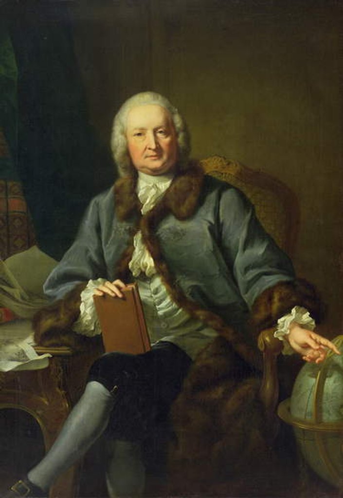 Detail of Dr. Schmidt-Capelle, c.1755-60 by Johann Heinrich Tischbein