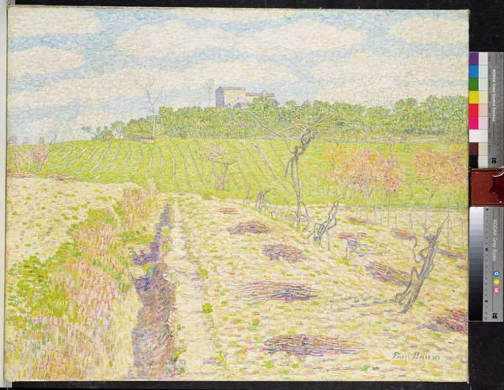 Detail of A Tuscan Vineyard by Paul Baum