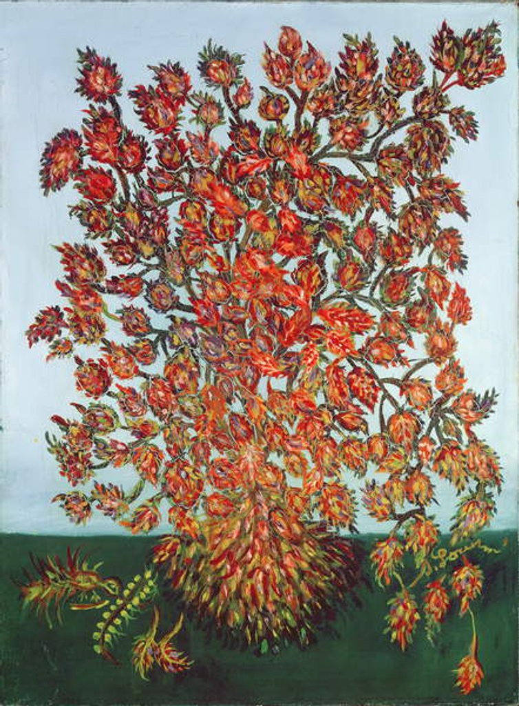 Detail of Dream of a Plant by Seraphine (1864-1942) Louis