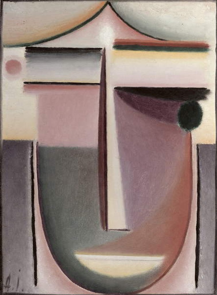 Detail of Violet Shadow by Alexej von Jawlensky