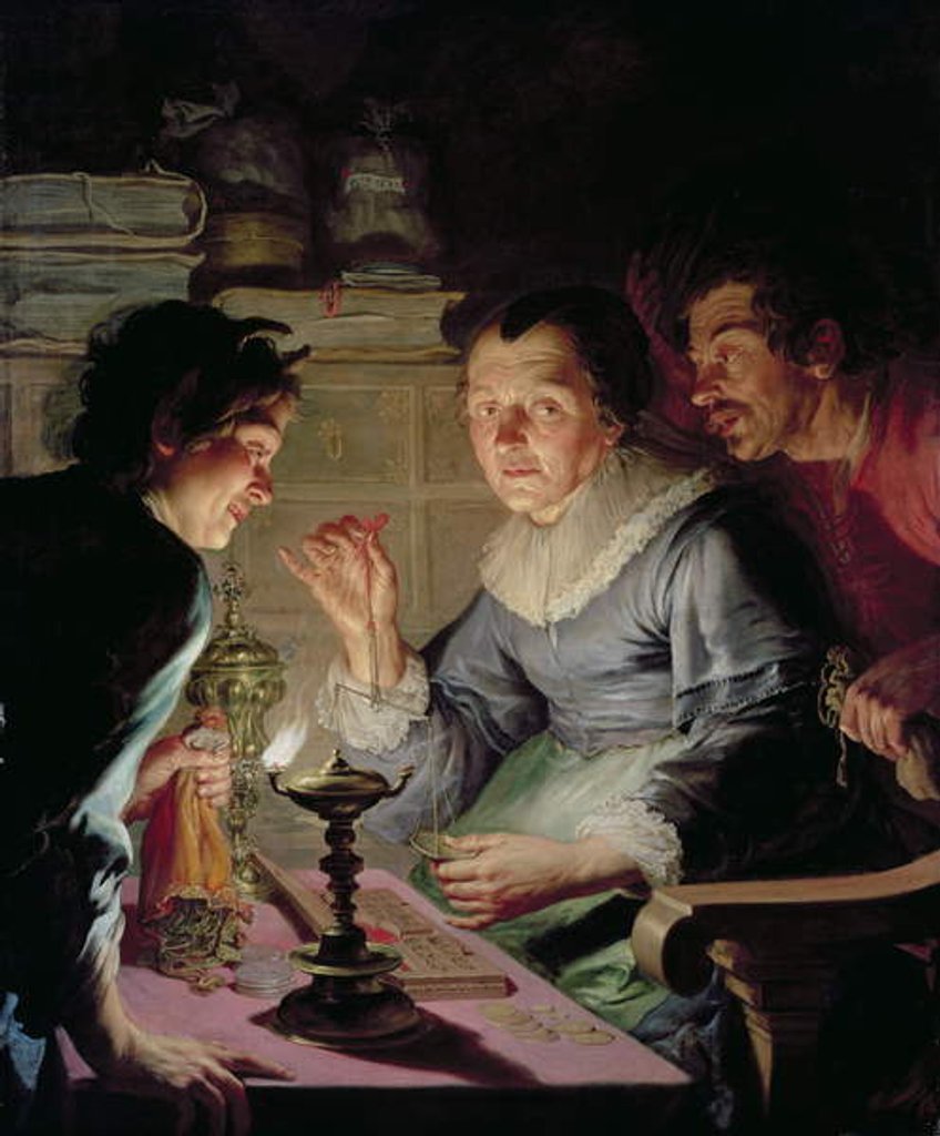 Detail of Miserliness by School German