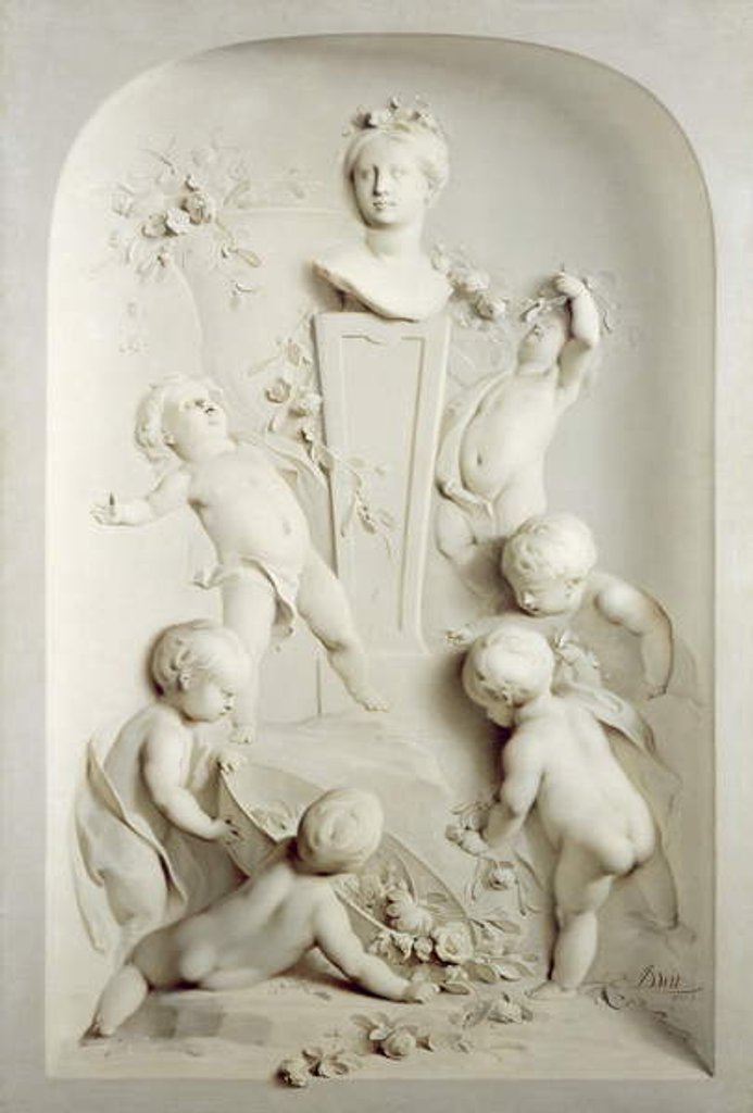 Detail of Spring, 1751 by Jacob de Wit