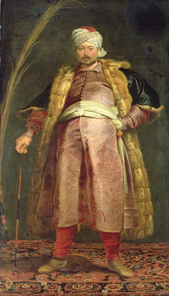 Detail of Nicolas de Respaigne by Peter Paul Rubens