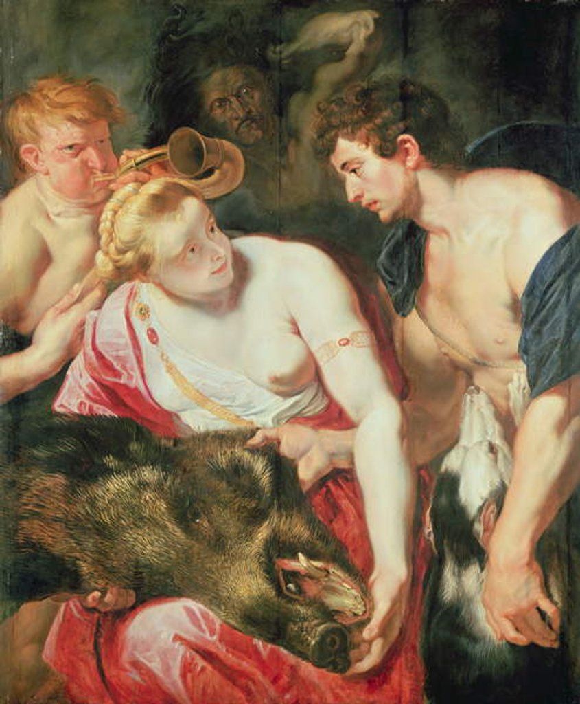 Detail of Meleager and Atalanta by Peter Paul Rubens
