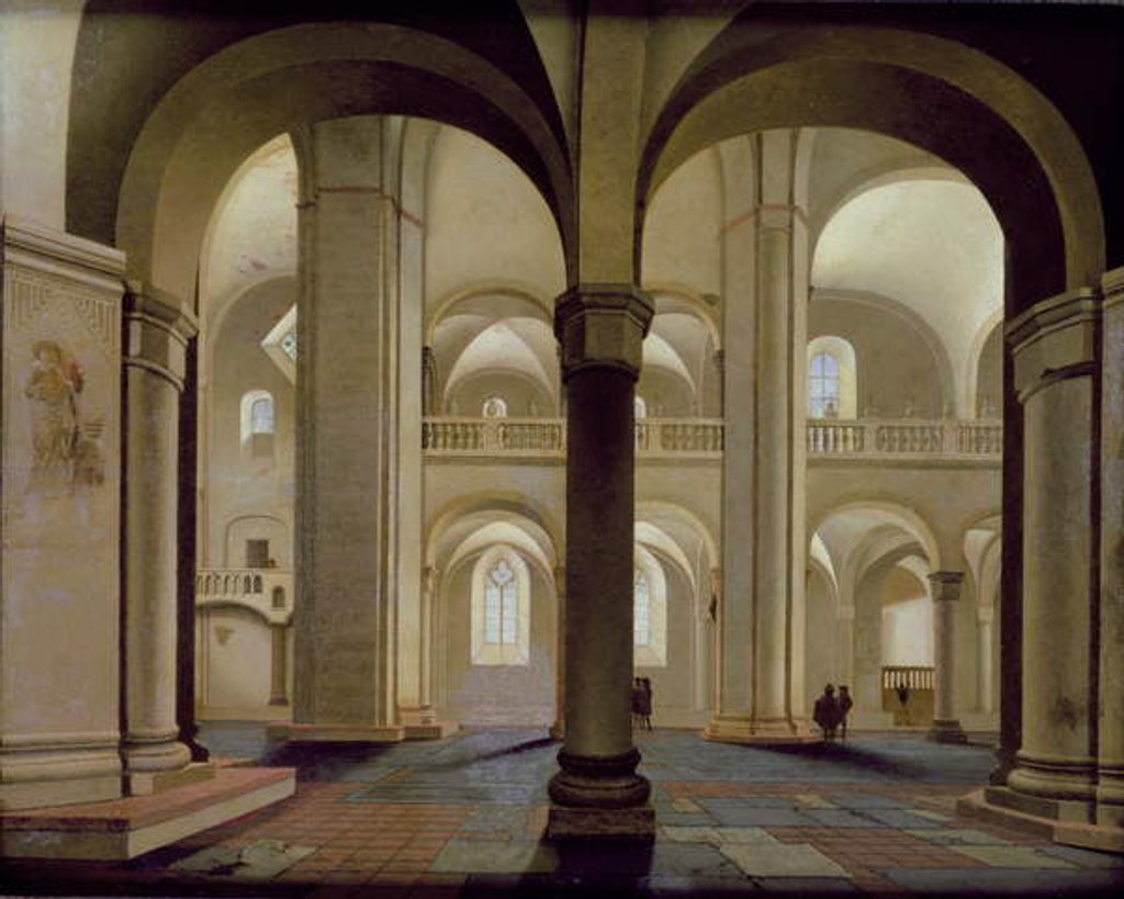 Detail of Interior of the Church of Saint Mary in Utrecht, 1637 by Pieter Jansz Saenredam