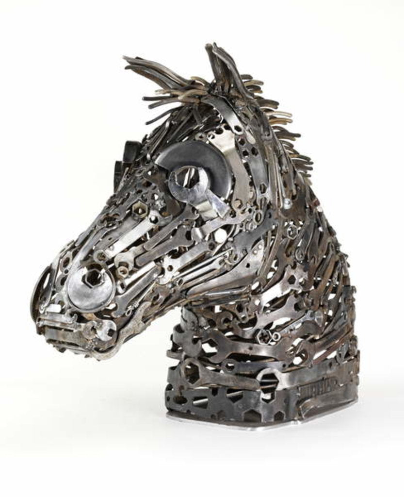 Detail of Warhorse by Lawrie Simonson