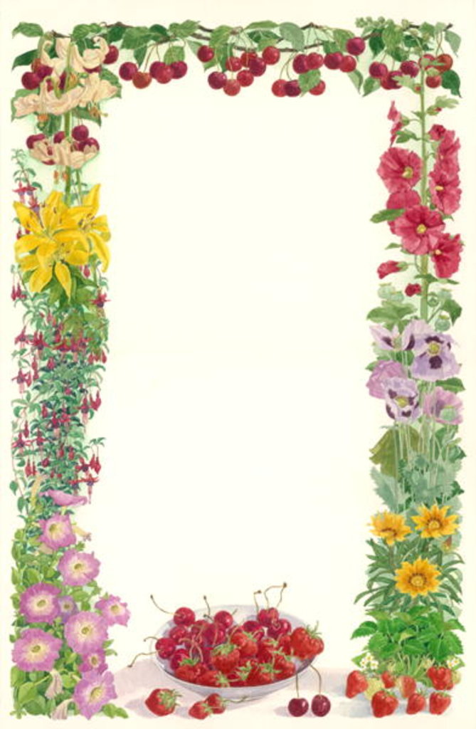 Detail of August, 1993 by Linda Benton