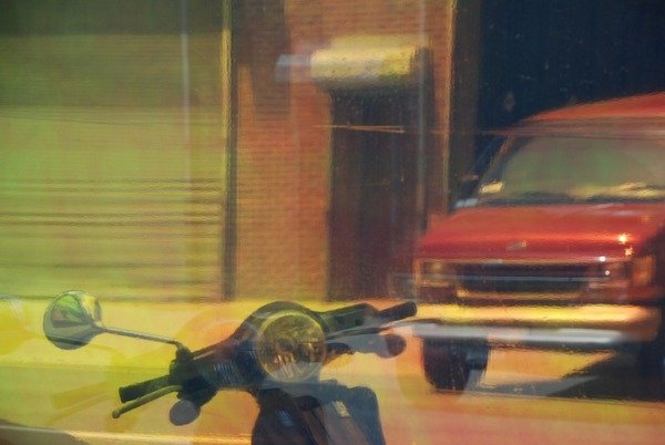 Detail of After Hopper, 2013 by Lou Gibbs