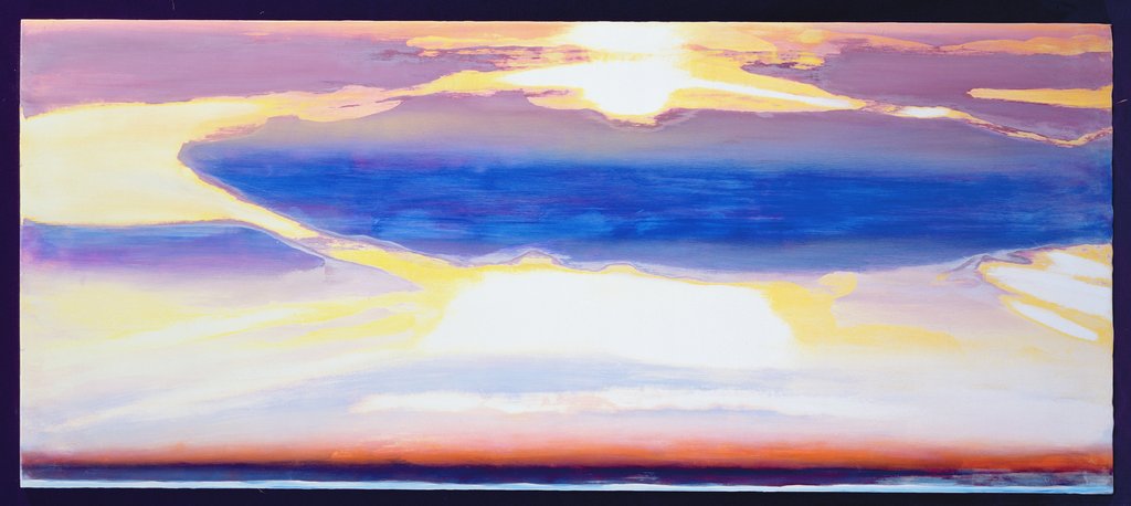 Detail of Skyscape by Lou Gibbs