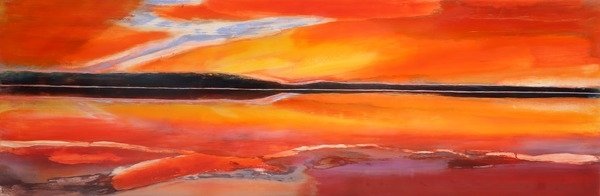 Detail of Phoenix Rising, 2014 by Lou Gibbs