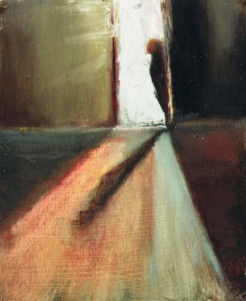 Detail of Reprieve, 1997 Figure and shadows interior by Lee Campbell