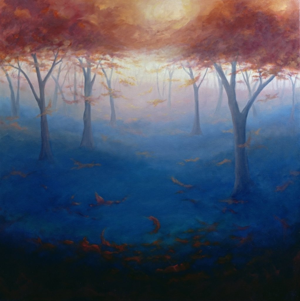 Detail of Quiet Place, 2006 forest by Lee Campbell