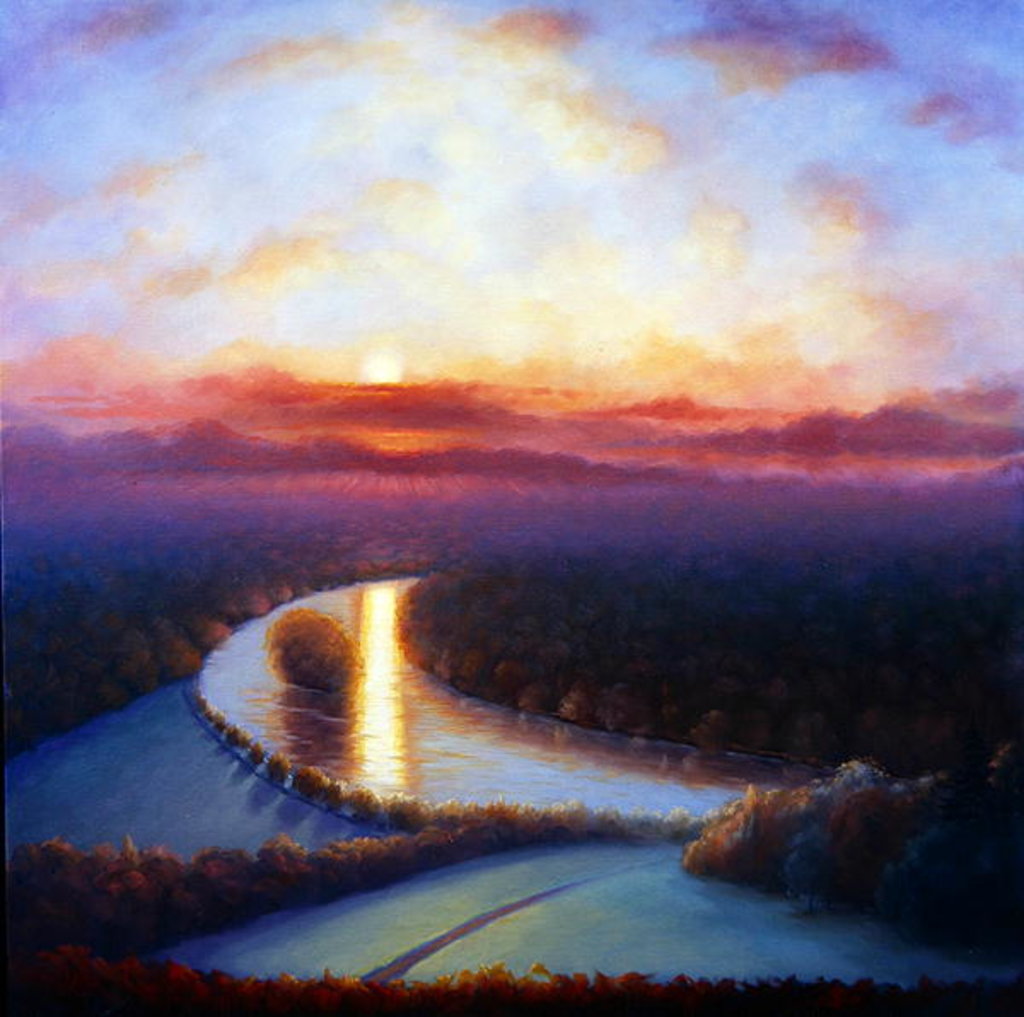 Detail of Petersham, 2007 landscape by Lee Campbell