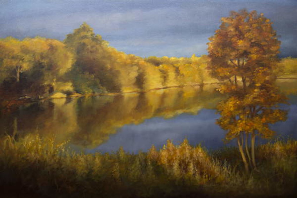 Detail of Teresa's Gold, 2016Autumn landscape by Lee Campbell