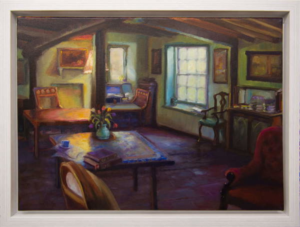 Detail of Monk's House I, 2016Architecture interior, 16thC. by Lee Campbell