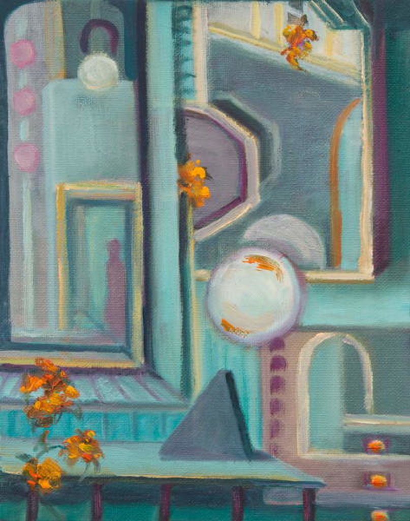 Detail of Construction II, 2017Surreal still life by Lee Campbell