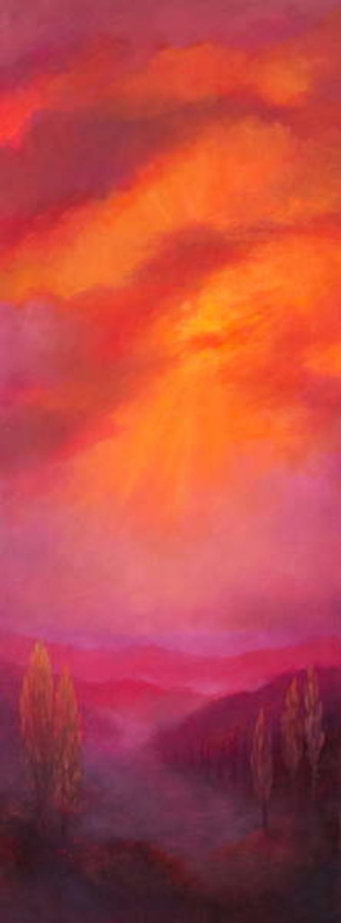 Detail of East, 2017Abstract sky by Lee Campbell