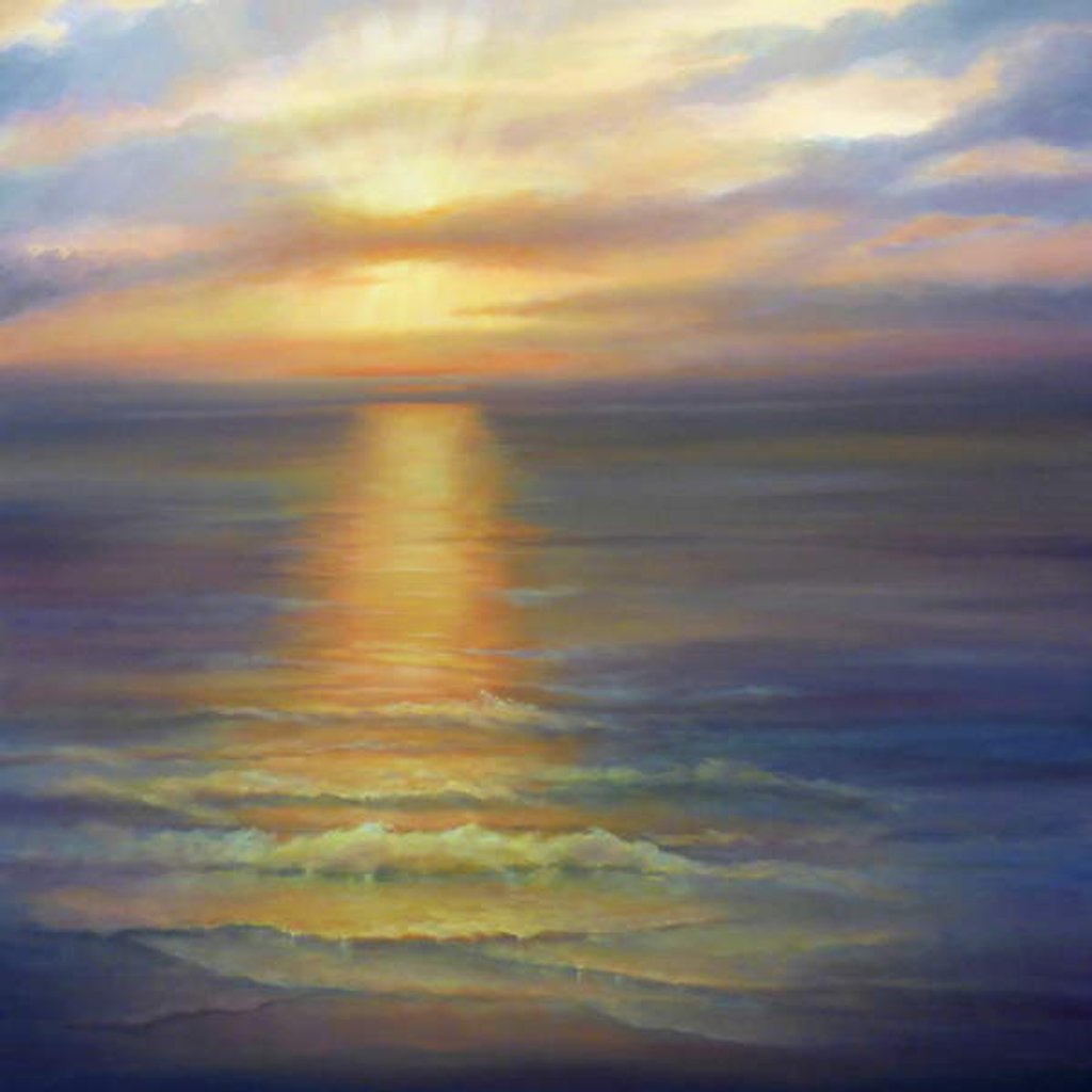 Detail of Eternal Light, 2019Seascape by Lee Campbell