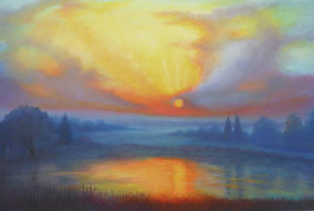 Detail of L' Esperance, 2019Landscape by Lee Campbell