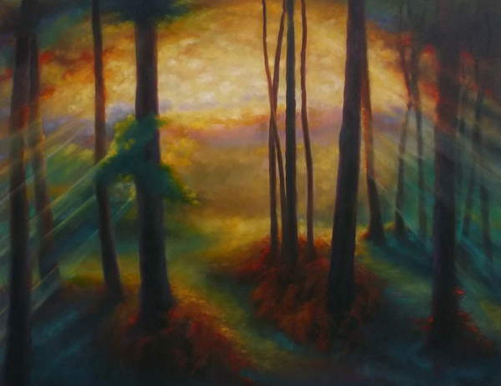 Detail of Revelation, 2013 Forest by Lee Campbell