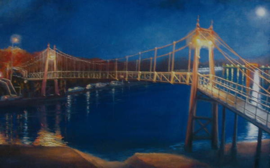 Detail of Teddington Lock, 2005 River Thames by Lee Campbell