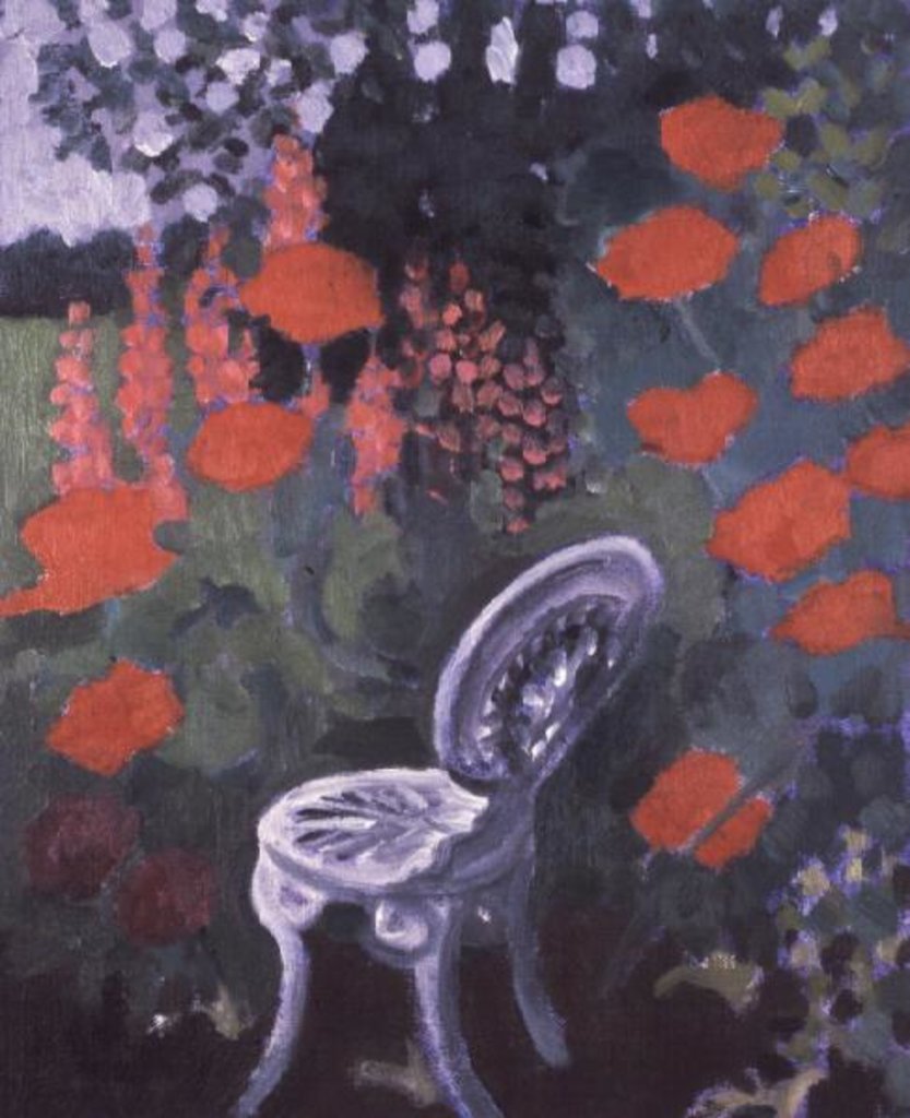 Detail of Garden Chair by Lillian Delevoryas