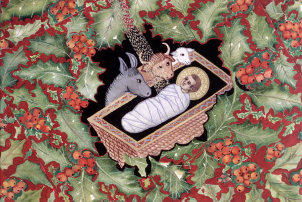 Detail of Let all that hath breath praise the Lord, 1997 by Lillian Delevoryas