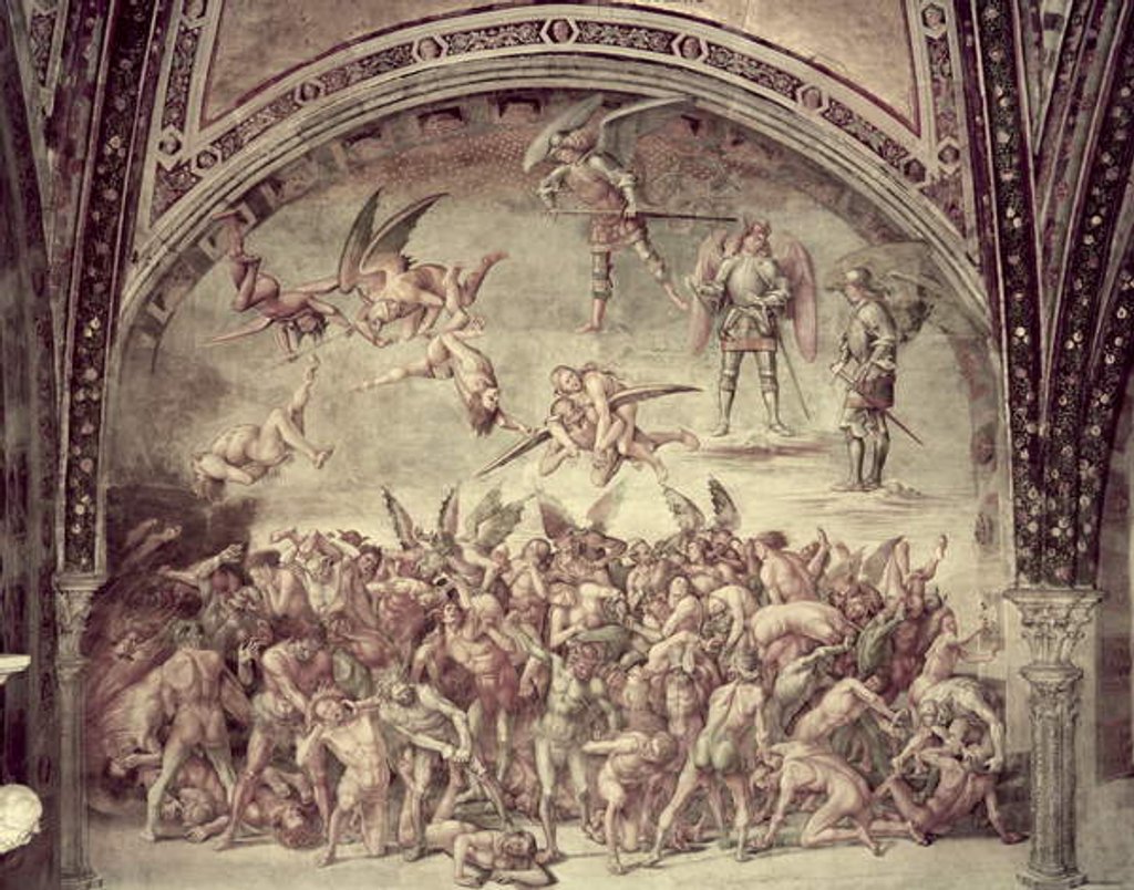 Detail of Last Judgement, the Damned, 1499-1502 by Luca Signorelli