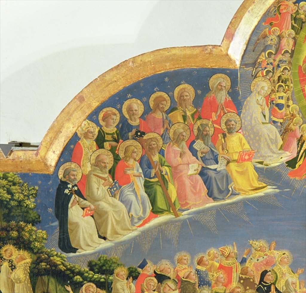 Detail of The Last Judgement by Fra (c.1387-1455) Angelico