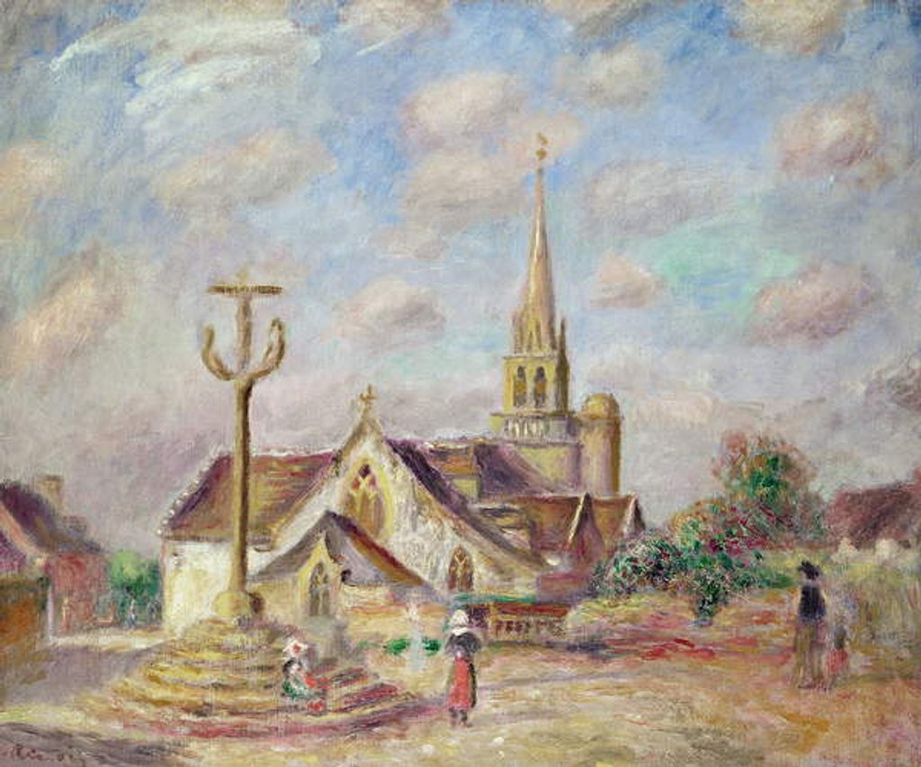 Detail of The Calvary at Pont Aven, c.1892 by Pierre Auguste Renoir