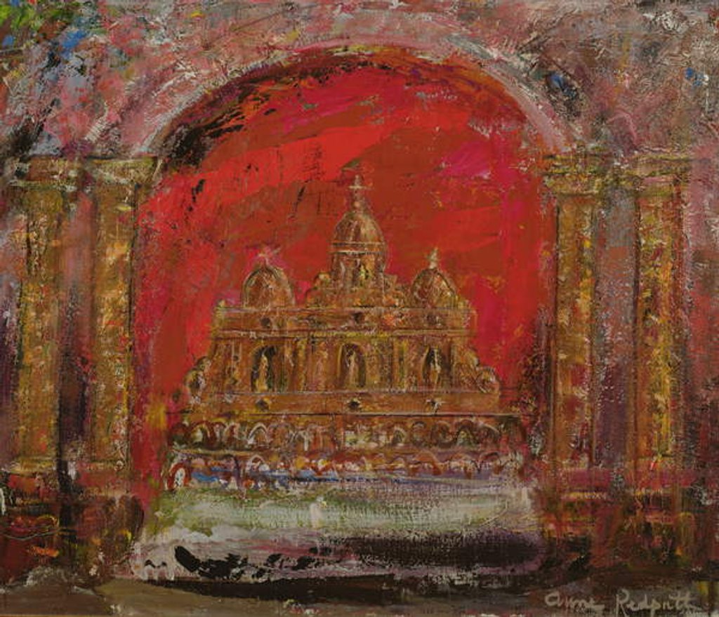 Detail of In a Church in St. Paul by Anne Redpath