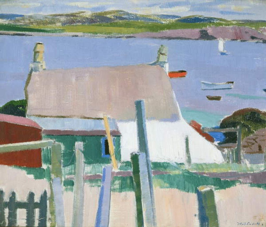 Detail of Iona, Towards Mull, c.1927 by Francis Campbell Boileau Cadell