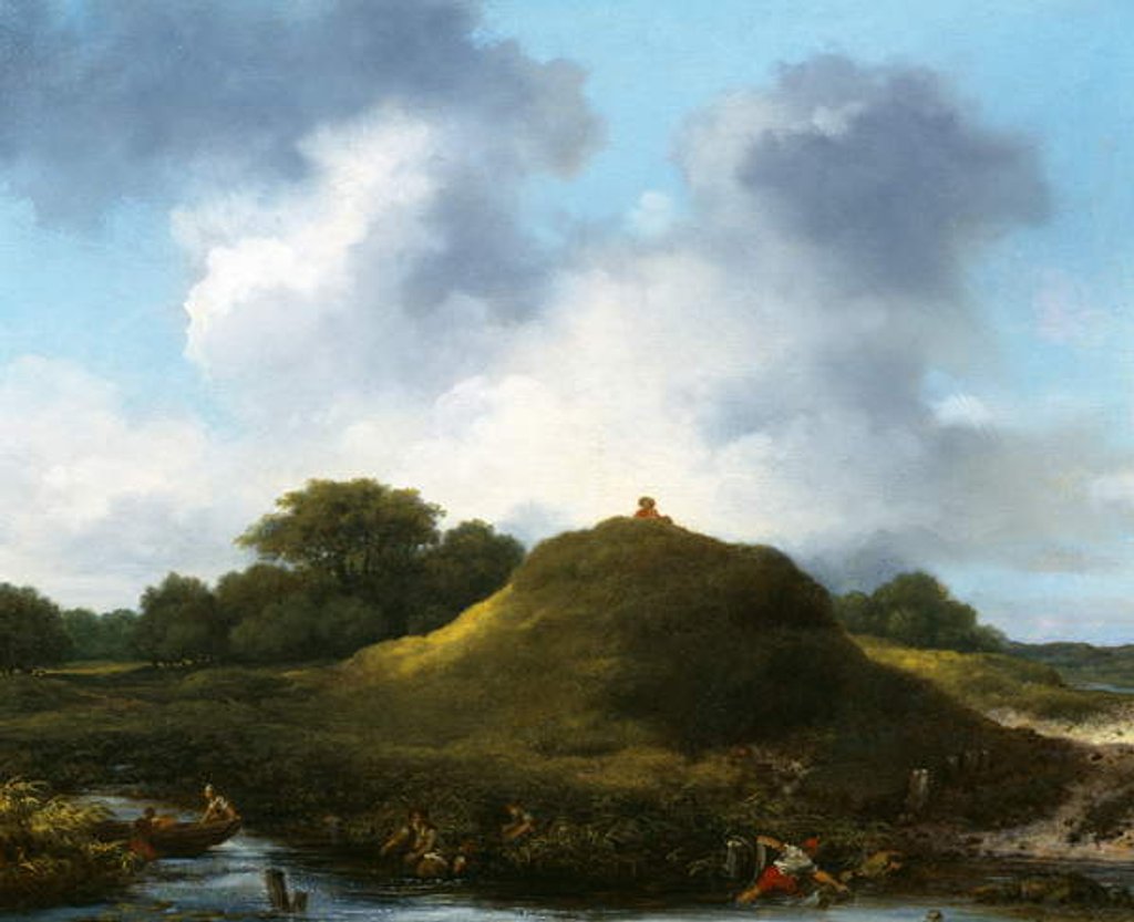 Detail of The Hill, 1761-65 by Jean-Honore Fragonard