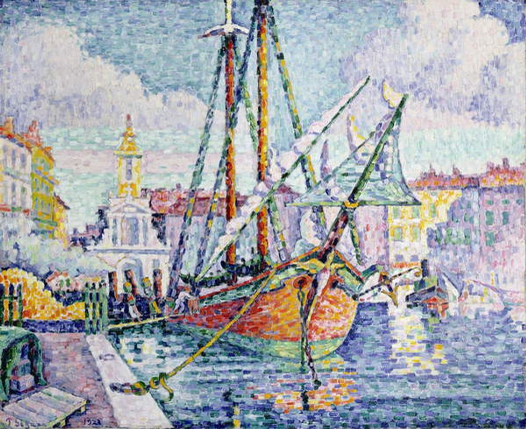 Detail of The Port, 1923 by Paul Signac