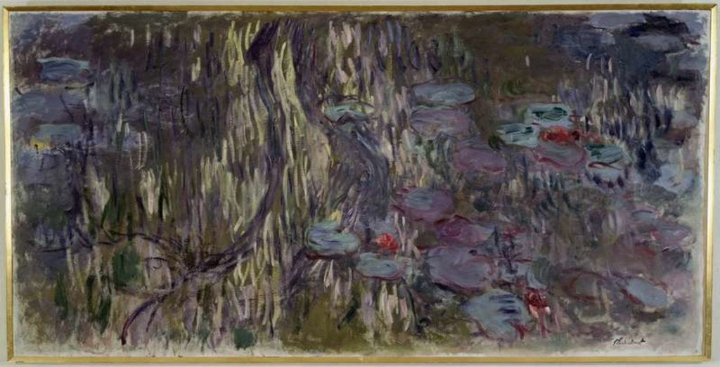 Detail of Waterlilies by Claude Monet