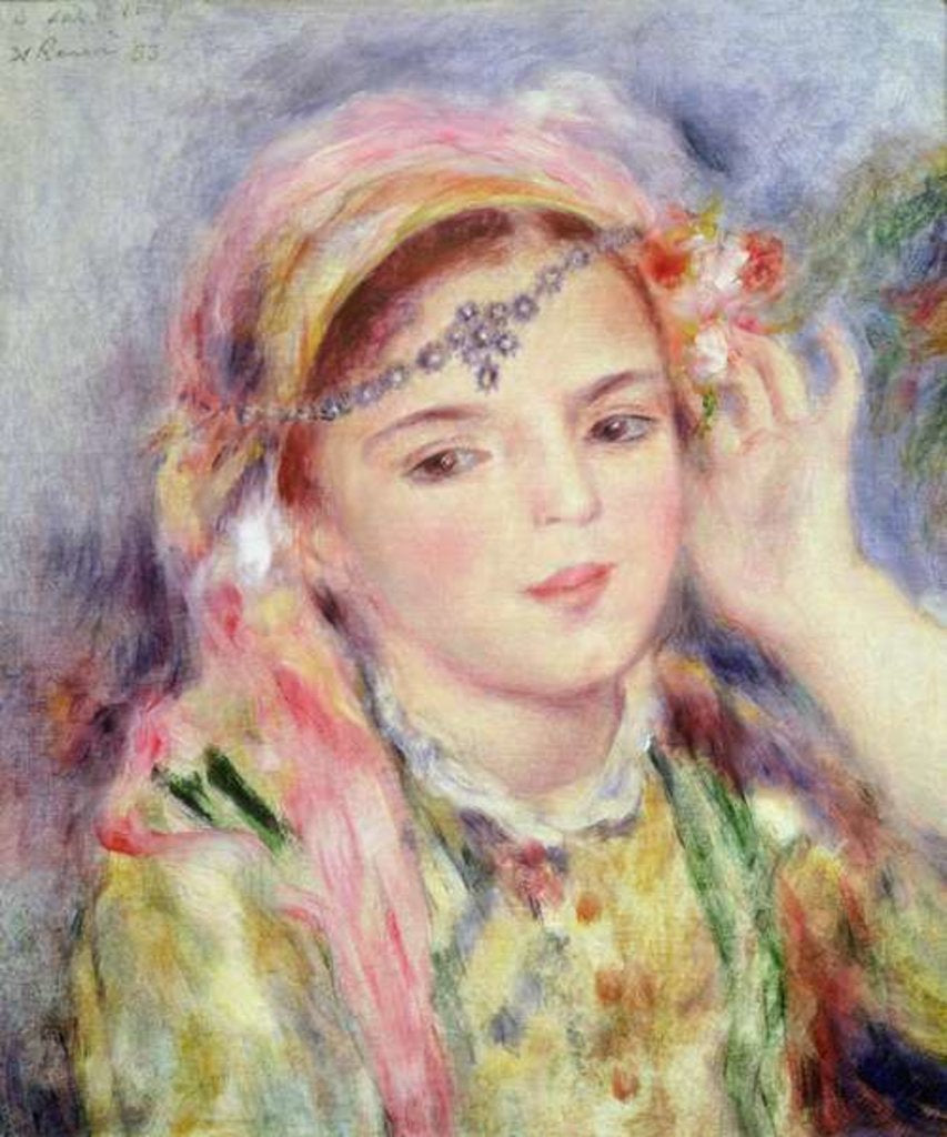 Detail of L'Algerienne, 1883 by Pierre Auguste Renoir
